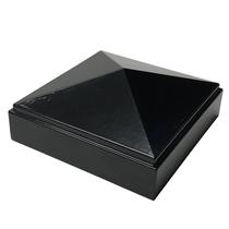 Tampa para Poste Decorex Hardware 10 x 10 cm em Alumínio Preto Tampa para Poste Decorex Hardware 10 x 10 cm em Alumínio Preto