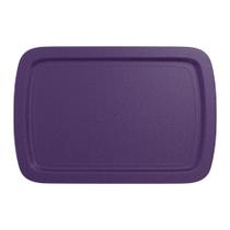 Tampa para Recipiente MRX Solutions Pyrex 9x13 Roxa C-233 Tampa para Recipiente MRX Solutions Pyrex 9x13 Roxa C-233