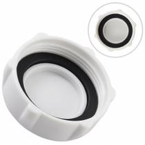 Tampa para Válvula de Drenagem Piscina 42mm Branco