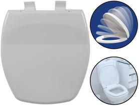 Tampa Para Vaso Assento Sanitário Privada Almofadado Com Fechamento Suave Thema Universal