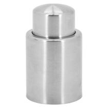 Tampa para Vinho Garrafa Hold em Inox Prata a Vácuo 7x4x4cm Tampa para Vinho Garrafa Hold em Inox Prata a Vácuo 7x4x4cm