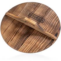 Tampa para Wok YOSUKATA 14" Tampa de Madeira com Cabo Ergonômico