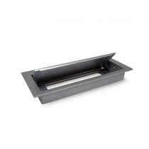 Tampa Passa Fio Regua Tomada Série 170 - Cinza Tampa Passa Fio Regua Tomada Série 170 - Cinza