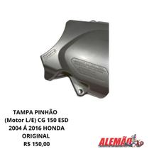 Tampa pinhão cg 150 esd (motor l/e) 2004 á 2016 honda original.