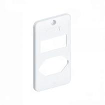 Tampa/ Placa 1 Tecla 1 Tomada 3/4 Inpol Tampa/ Placa 1 Tecla 1 Tomada 3/4 Inpol