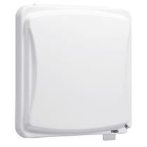 Tampa plana de plástico à prova de intempéries TayMac MM1410W branca