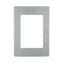 Tampa Plastibox para 3 Módulos Cinza - Tramontina - Linhas Liz/Lux2