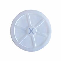 Tampa plastica 480ml transp ps- tptf-480 - cx c/10x50 Tampa plastica 480ml transp ps- tptf-480 - cx c/10x50