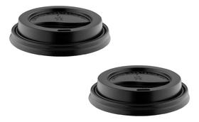 Tampa Plástica Para Copo De Papel 210ml 100 Unidades