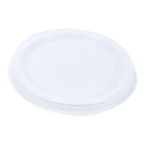 Tampa Plástica S Furo Para Copo 100 Ml Transparente 2.000 Un
