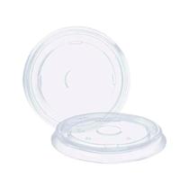 Tampa plástica transparente 120ml copobras c/ 50 un