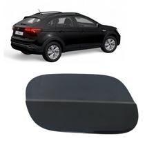 Tampa Portinhola Tanque Combustível Volkswagen Nivus Comfortline 2020 2021 2022 2013 2024 2025 2026 Preto Ninja Original