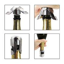 Tampa Pressão a Vácuo em Inox Para Garrafa de espumante