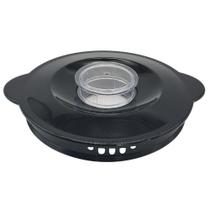 Tampa Preta com Dosador para Multiprocessador e Liquidificador Mondial MPN-01 L-1200 L-1000 1095-20 Tampa Preta com Dosador para Multiprocessador e Liquidificador Mondial MPN-01 L-1200 L-1000 1095-20