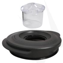 Tampa Preta Compatível Copo De Vidro Liquidificador Oster Redondo Tampa Preta Compatível Copo De Vidro Liquidificador Oster Redondo
