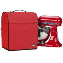 Tampa protetora contra poeira para batedeira KitchenAid HOMEST vermelha 5/4,5 litros