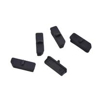 Tampa Protetora De Borracha Para Conector DisplayPort, Pacote Com 5, 2cm X 1cm, Acessórios Para