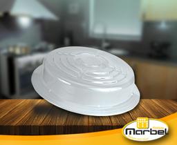 Tampa Protetora Microondas Em Polipropileno Atoxico 260mm, Marca Marbel