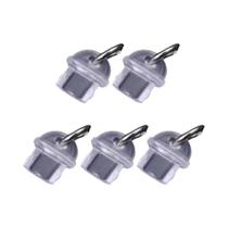 Tampa Protetora Transparente Anti-Poeira Para Porta De Carregamento Tipo C Micro Para iPhone Samsung