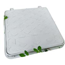 Tampa Pvc Esgoto Caixa De Gordura 30x30cm Articulada Branca