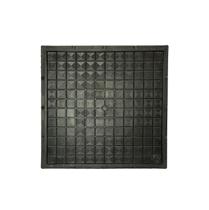 Tampa Pvc para Caixa de Esgoto e Passagem 30x30 Com Aro Simples - Unitário