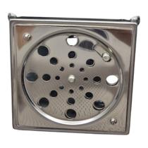 Tampa Ralo Grelha Caixilho Inox Banheiro Lavanderia Hermetik Tampa Ralo Grelha Caixilho Inox Banheiro Lavanderia Hermetik