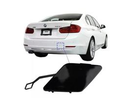 Tampa Reboque Parachoque Traseiro Bmw 320i 325i 328i 2012 Até 2015 Cor Preto Tampa Reboque Parachoque Traseiro Bmw 320i 325i 328i 2012 Até 2015 Cor Preto