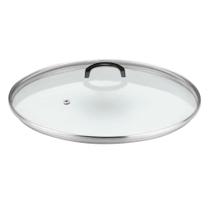 Tampa Redonda de Vidro Temperado de 41 Cm Para Chapa Disco de Arado Mk