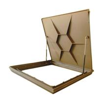 Tampa Reforçada para Casa de Máquinas de Piscina 1,00x1,00m com Canaleta Invisível - Várias Cores Tampa Reforçada para Casa de Máquinas de Piscina 1,00x1,00m com Canaleta Invisível - Várias Cores