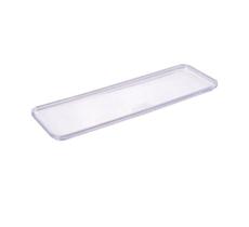 Tampa Retangular enCaixa em Poliestireno Transparente T3 21,9x7,3x0,85cm - Plasutil Tampa Retangular enCaixa em Poliestireno Transparente T3 21,9x7,3x0,85cm - Plasutil