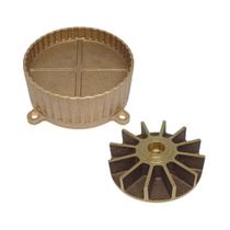 Tampa+ Rotor Bomba Vácuo E-vac 0,5hp Evotech (Kit 2)