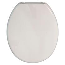 Tampa Sanitario Oval Almofadado Universal Branco - Astra