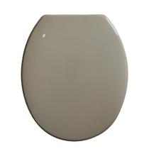 Tampa Sanitario Oval Convencional Soft Astra / Cor:Cinza