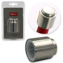 Tampa Seladora a Vácuo de Vinho Champanhe Inox Garrafa Cinza