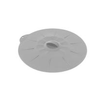 Tampa silicone panela multiuso 16cm alta temperatura cinza