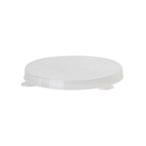 Tampa Silicone Redondo 14Cm Natural Hermetic Caps Vemplast