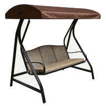 Tampa superior de reposição Swing Canopy 420D marrom impermeável Tampa superior de reposição Swing Canopy 420D marrom impermeável
