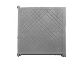 Tampa Tampão Chão Articulado Ferro Cadeado Cisterna 50x50cm Tampa Tampão Chão Articulado Ferro Cadeado Cisterna 50x50cm