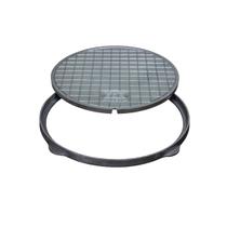 Tampa Tampão de Chão T010 em Alumínio Circular Simples 10cm