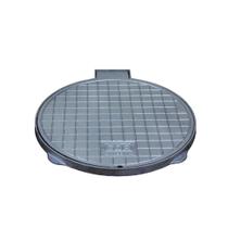 Tampa Tampão de Chão T015 Alumínio Circular Articulado 15cm Prata