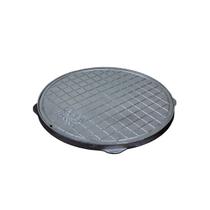 Tampa Tampão de Chão T020 em Alumínio Circular Simples 20cm Tampa Tampão de Chão T020 em Alumínio Circular Simples 20cm