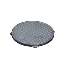 Tampa Tampão de Chão T042 Alumínio Circular Simples 42cm Prata GDA Tampa Tampão de Chão T042 Alumínio Circular Simples 42cm Prata GDA