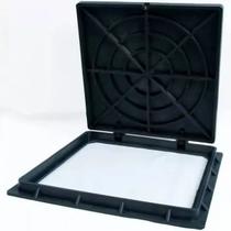 Tampa Tampão Esgoto, Telefone, Luz Articulada 60X60 Pvc