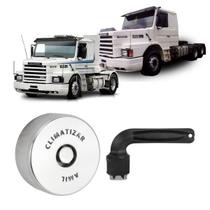 Tampa Tanque Aluminio Antivazamento + Chave Scania 112 113