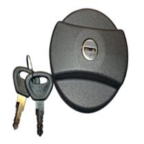 Tampa Tanque Combustível c/ Chave HR/F250/350/Ranger/Ka/Fies Cor:Preto