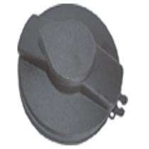 Tampa Tanque Combustível c/ Chave Iveco Caminhões Cor:Preto