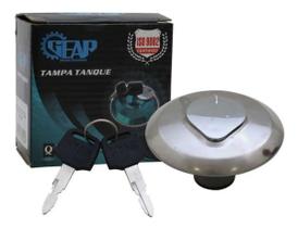 Tampa Tanque Titan99 / Titan150 / Xr200 Com Chave Gear Prateado Tampa Tanque Titan99 / Titan150 / Xr200 Com Chave Gear Prateado