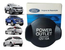 Tampa Tomada De Forca 12V FOCUS 2 GERAÇÃO 2009 2010 2011 2012 2013 COM MOTOR 2.0 DURATEC FLEX 16V