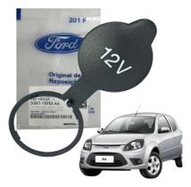 Tampa Tomada De Força (12v) Ford Ka Rocam 09/13 - Original Preto Tampa Tomada De Força (12v) Ford Ka Rocam 09/13 - Original Preto