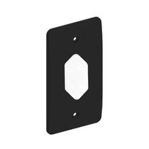 Tampa Tomada Hexagonal Vertical Condulete 1/2 3/4 Preto